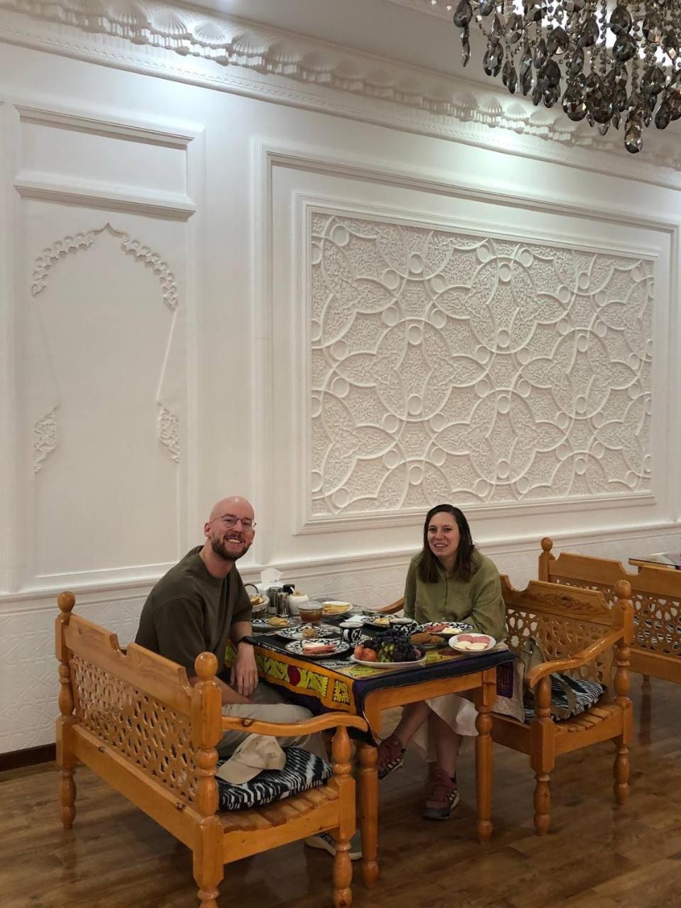 Poyi Kalon Teracce Hotel حلال Bucara Exterior foto